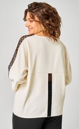 Блузка Rumoda 2274 дл.р молочный