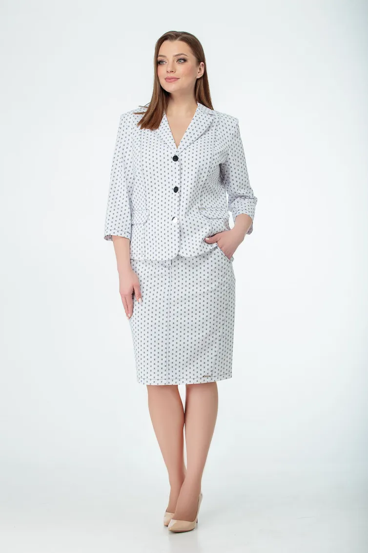 Garnitur Elite Moda #4029/3239 bel