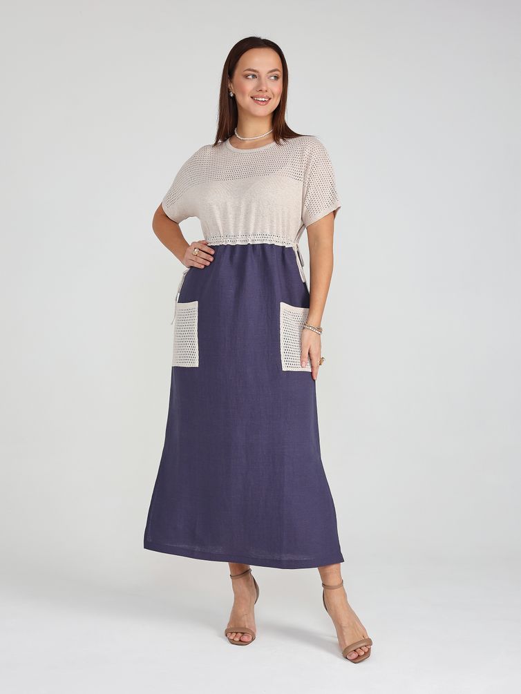 Платье BONADI арт. 1964 джинс