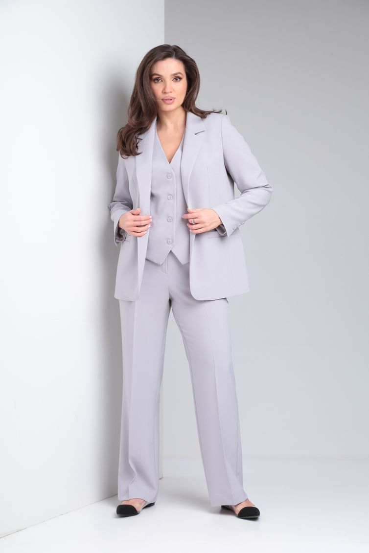 Костюм Vilena-fashion арт. 1120 серый
