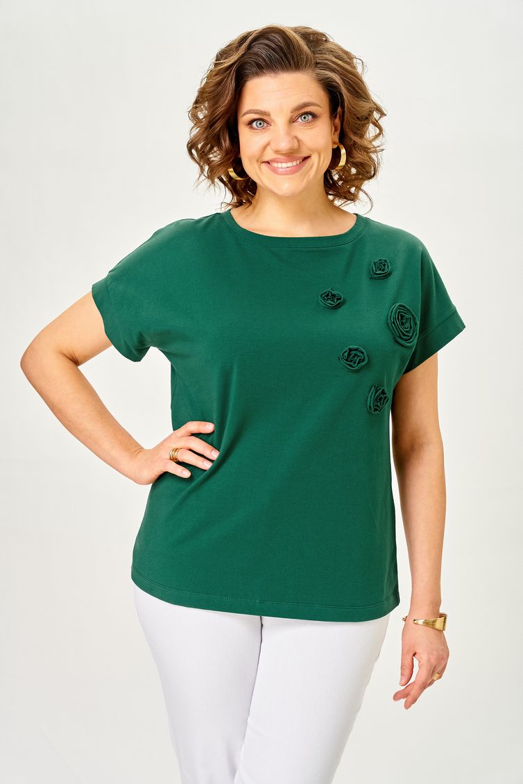 Блузон Rumoda арт. 2288 темно-зеленый