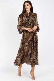 Sukienka VIZAVI #813.2 leopard
