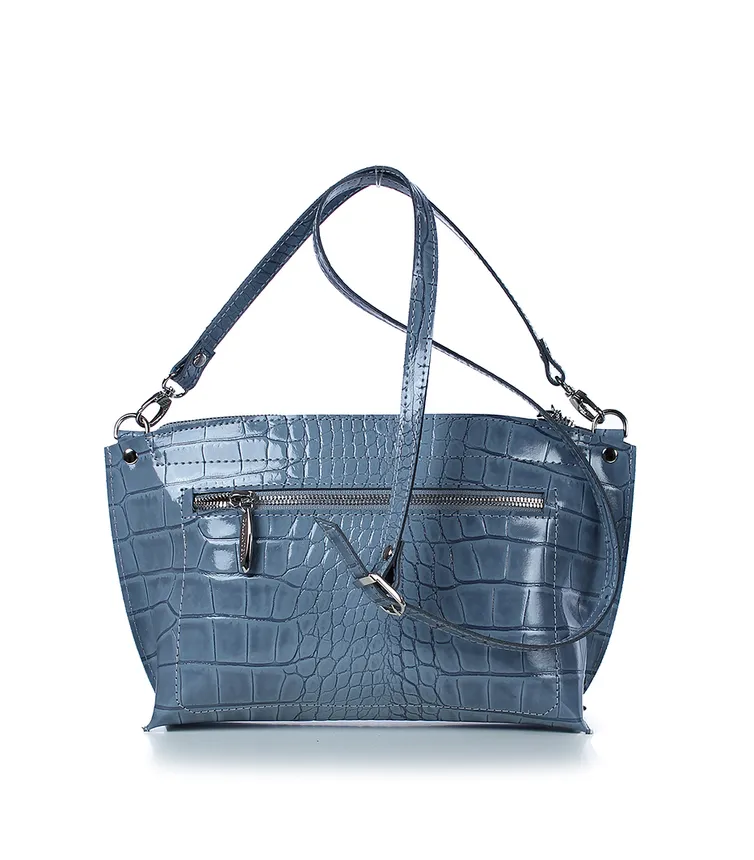 Torba Galanteya #22s898k45 sero-goluboj