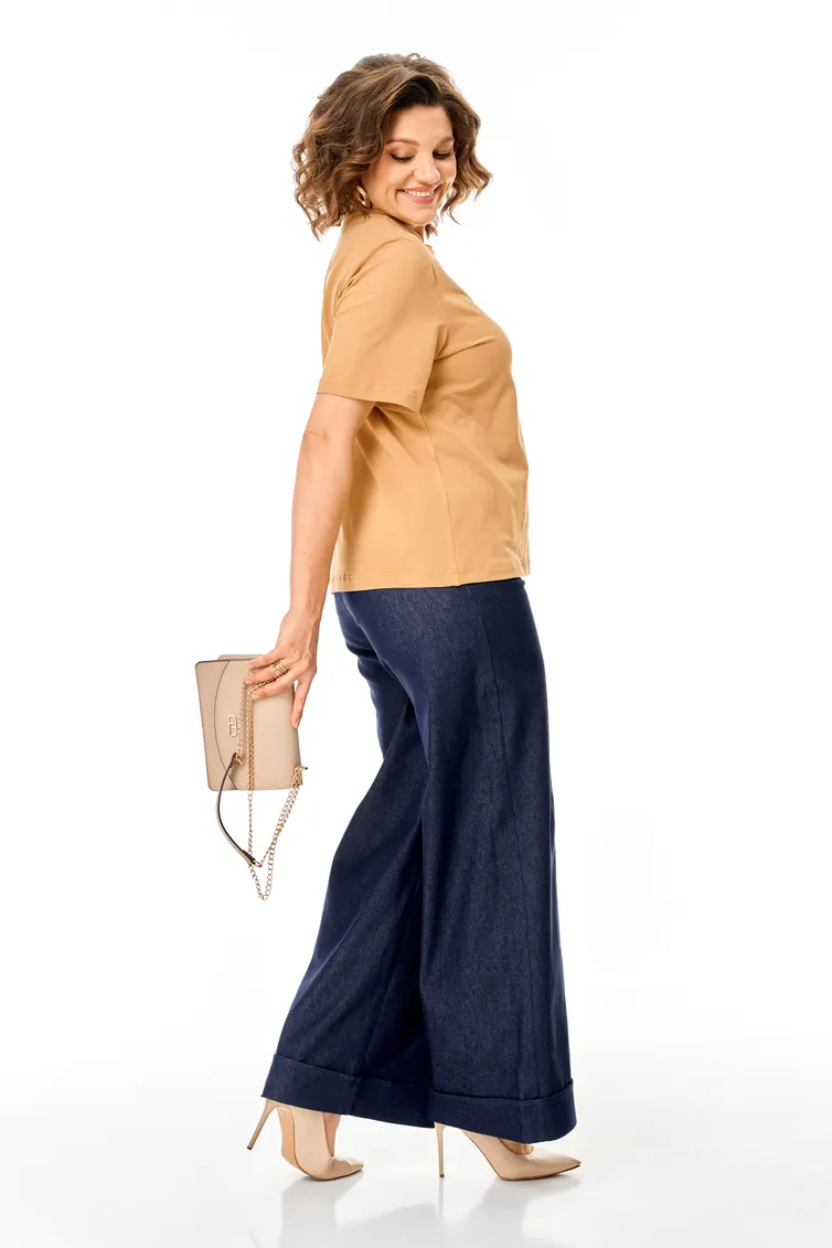 Suit Michel Chic #1368/1 karamel, sinij