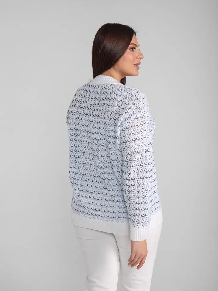 Sweter BONADI #2055 goluboj