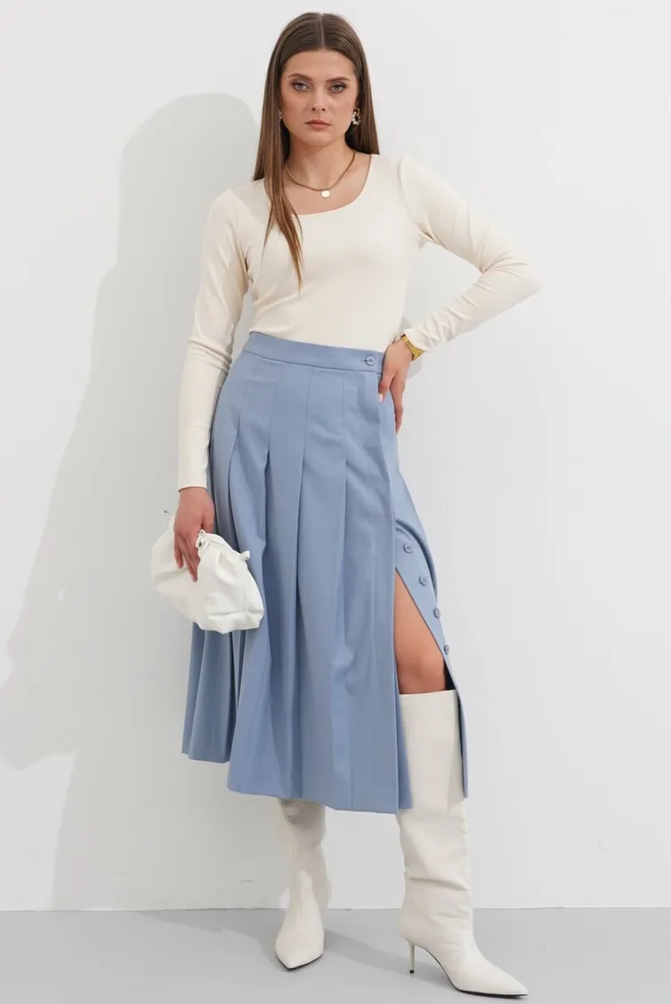Юбка Ketty арт. K-06250 голубой