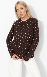 Лонгслив CHARUTTI Личный стандарт (какао)