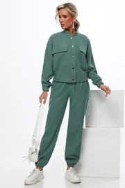 Костюм DS Trend арт. К-0938-0486-02 (брючный из микровельвета)