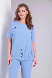 Garnitur Vilena-fashion #804 goluboj