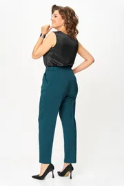 Spodnie Anastasia MAK #1244-2 zelenyj