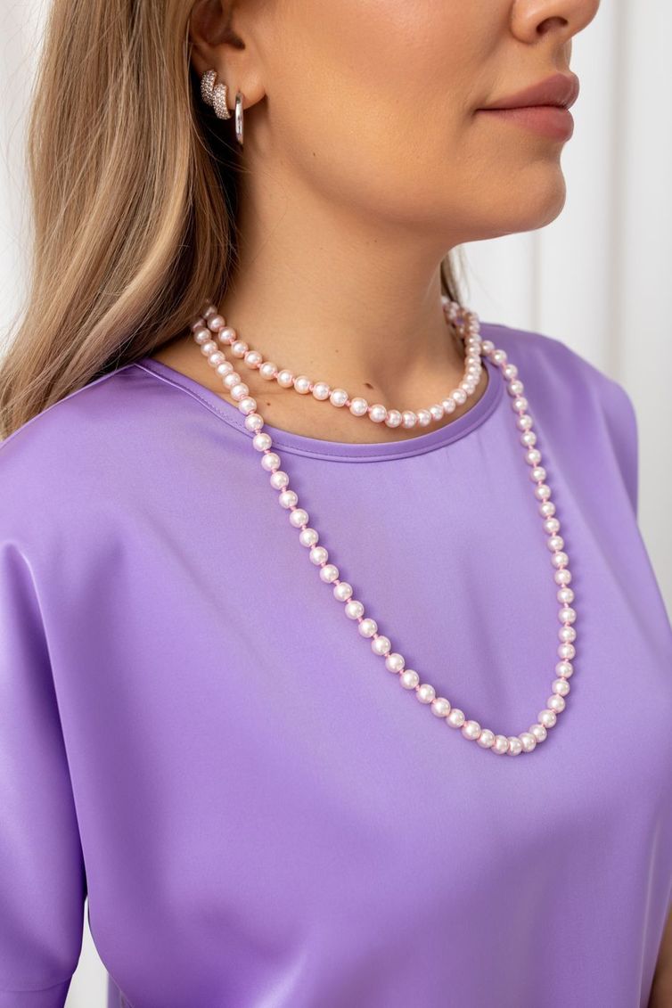 Блуза TOOK A LOOK & Angelika арт. ТБ-300н сирень