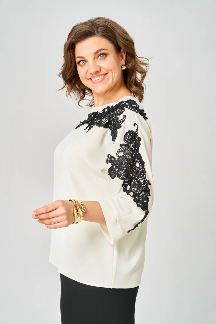 Bluzka Rumoda #2277 dl.r molochnyj