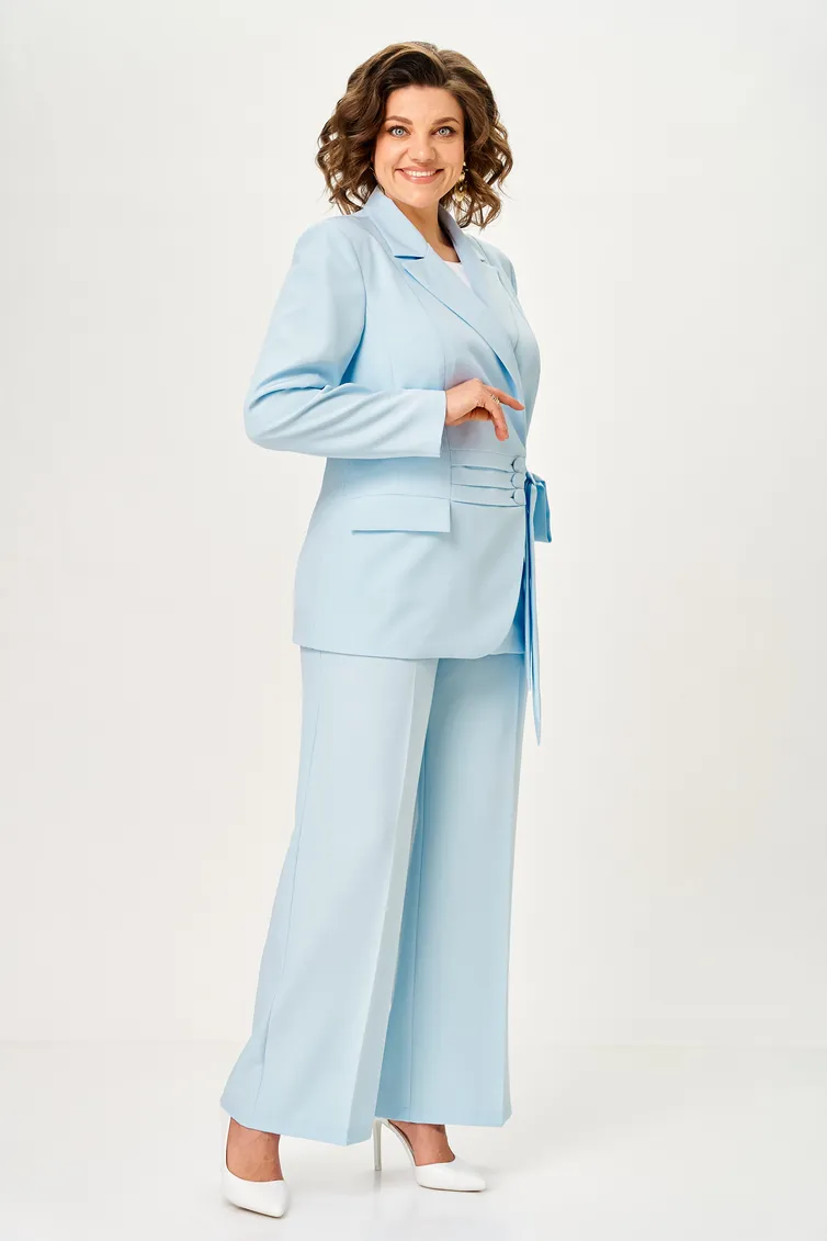 Suit Anastasia MAK #1277 goluboj