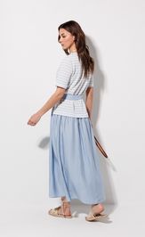 Платье Люше 4378 голубой