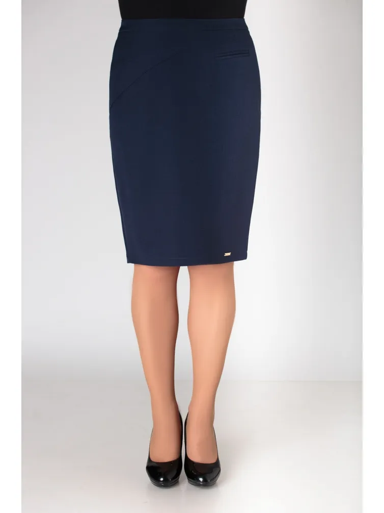 Spódnica Elite Moda #3503 sinij