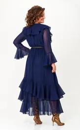 Dress Anastasia MAK 1280 sinij