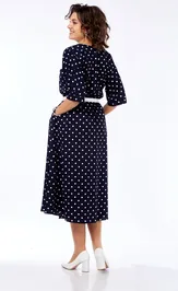 Dress Milora 1330 sinij v gorox