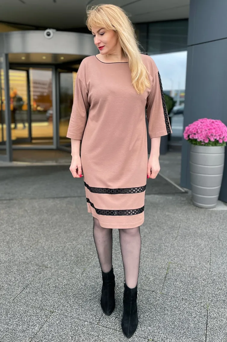 Sukienka Rumoda #2174 korich