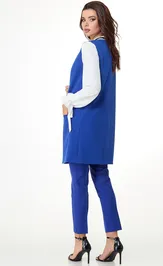Жилет Anelli Laurel 1036 васильковый