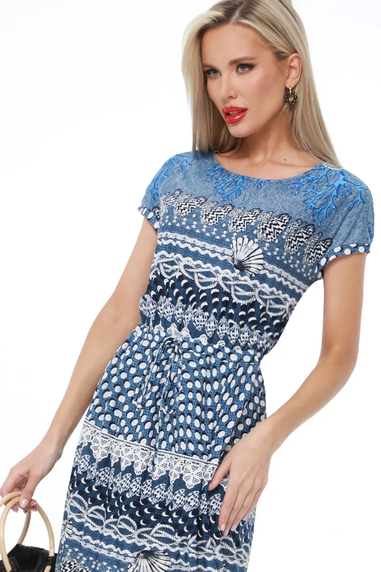 Sukienka DS Trend #P-4629 (Leto v gorode, print)