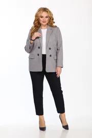 Zestaw Vilena-fashion #742 seryj+tyomno-sinij