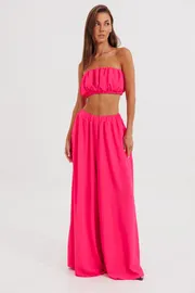 Spodnie V&N fashion #1155_malinovyj