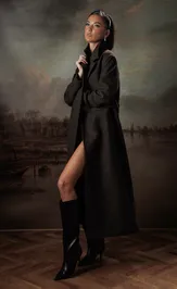 Coat Buter New 3476 korichnevyj