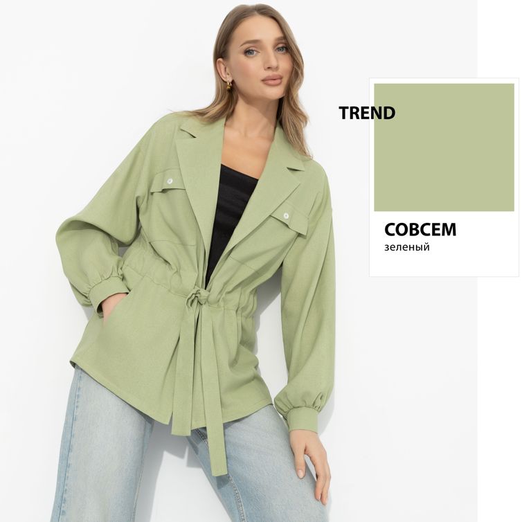 Жакет CHARUTTI арт. Чистый стиль (фисташка)