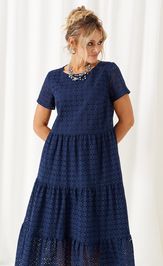 Платье Beautiful & Free 6462 синий