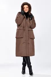 Płaszcz LS #8295 shokolad
