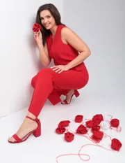 Zestaw Vilena-fashion #959 krasnyj