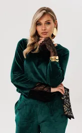 Костюм Anelli Laurel 1703 изумрудный шик