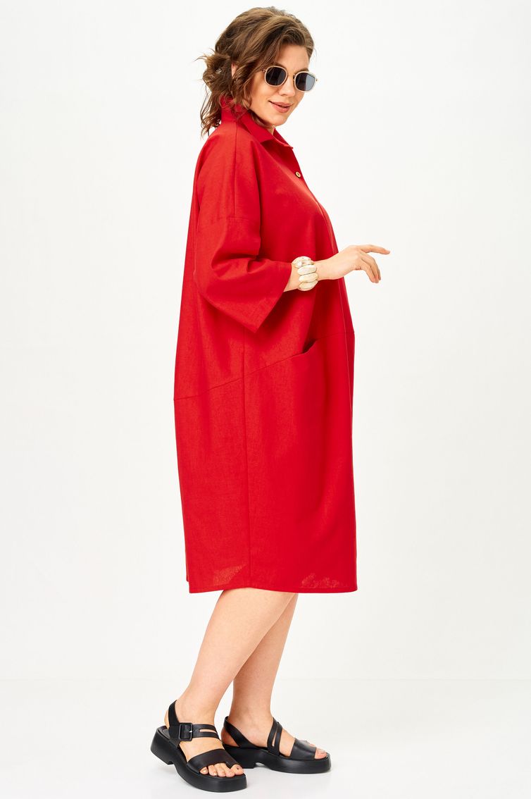 Платье SOVA арт. 11329 красный