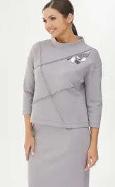 Джемпер Elady 4353 серый