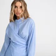 Блуза CHARUTTI арт. Набирая высоту (блю)