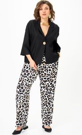 Suit SOVA 11332 chernyj- leopard