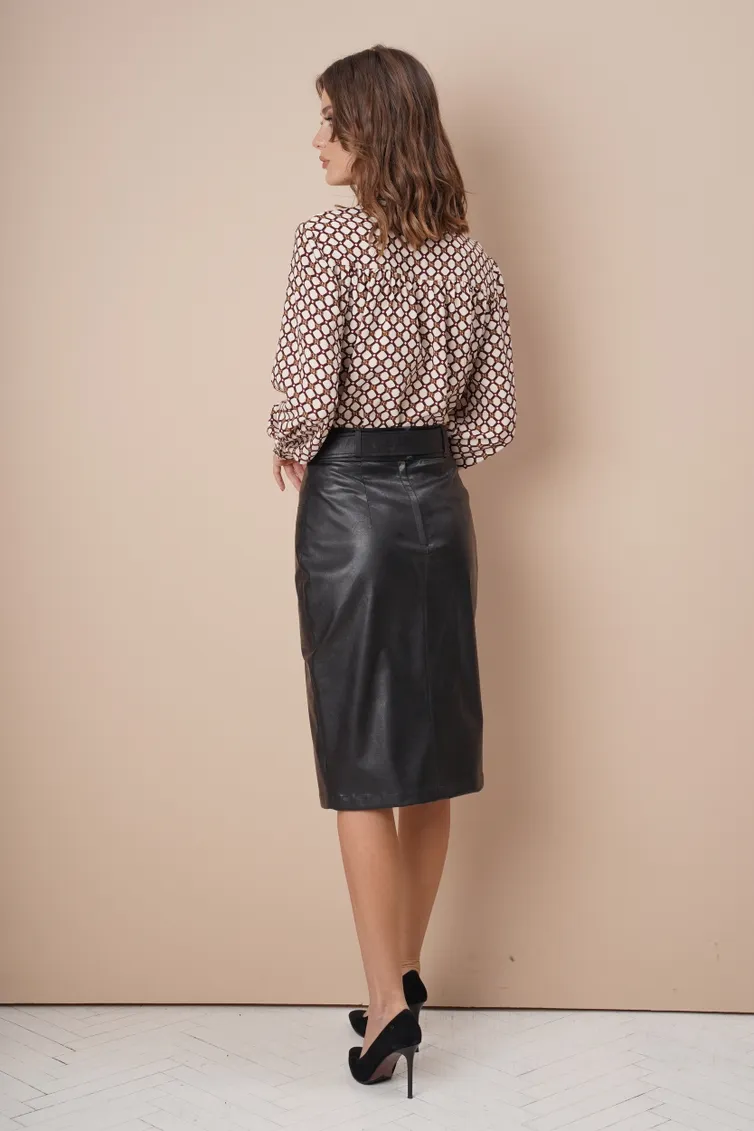 Blouse Fantazia Mod #4017 bezh
