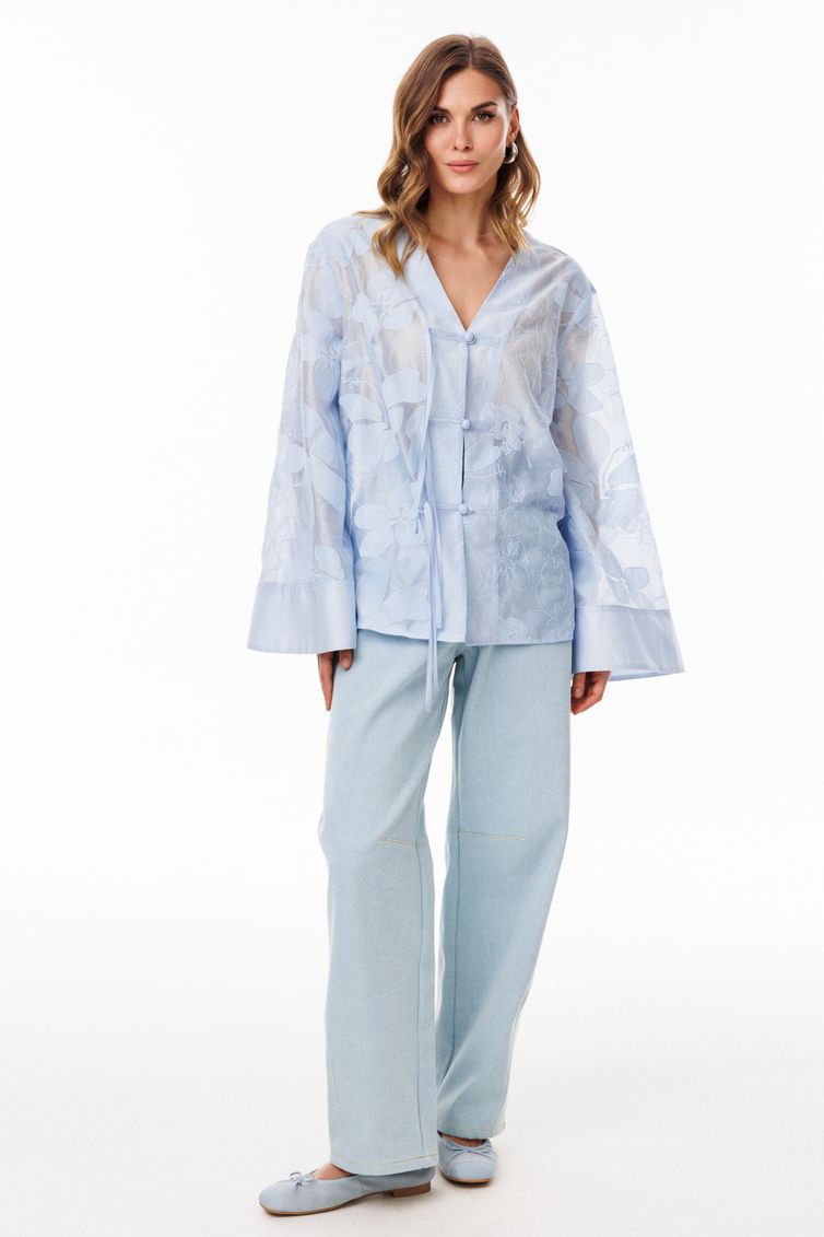 Блузка EOLA арт. 3117 голубой