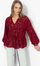 Blouse CHARUTTI Gromche slov (bordo)