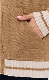 Sweter Newvay 9252-91055 karamelnyj kofe/vanil