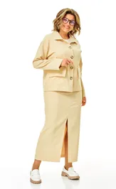 Garnitur Anastasia 1384 slivochnyj
