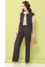 Костюм DS Trend арт. К-0886-0322 (брючный вельветовый с жилетом)