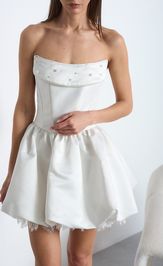 Платье Леди лайн 4826 молочный