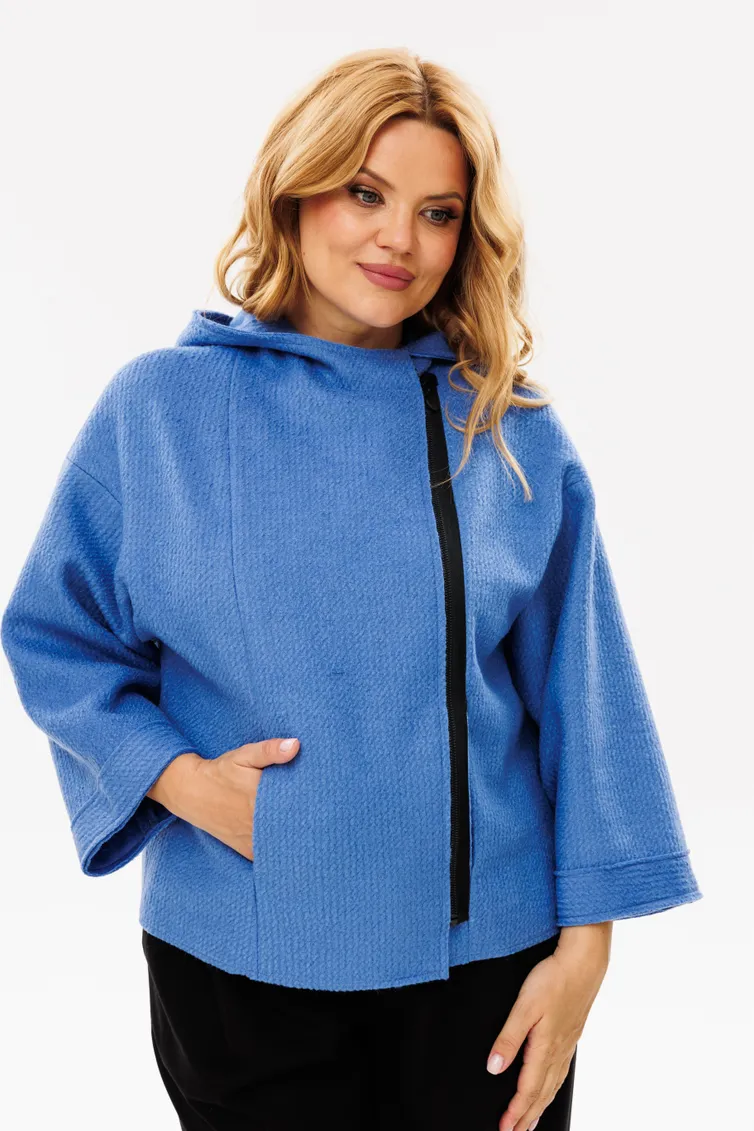 Garnitur Michel Chic #1357 kostyum goluboj, chernyj