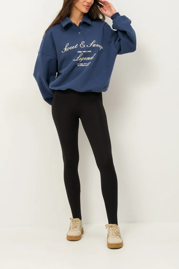 Bluza Pirs #6481 sinij
