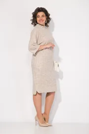 Dress Liliana #1407 pudra