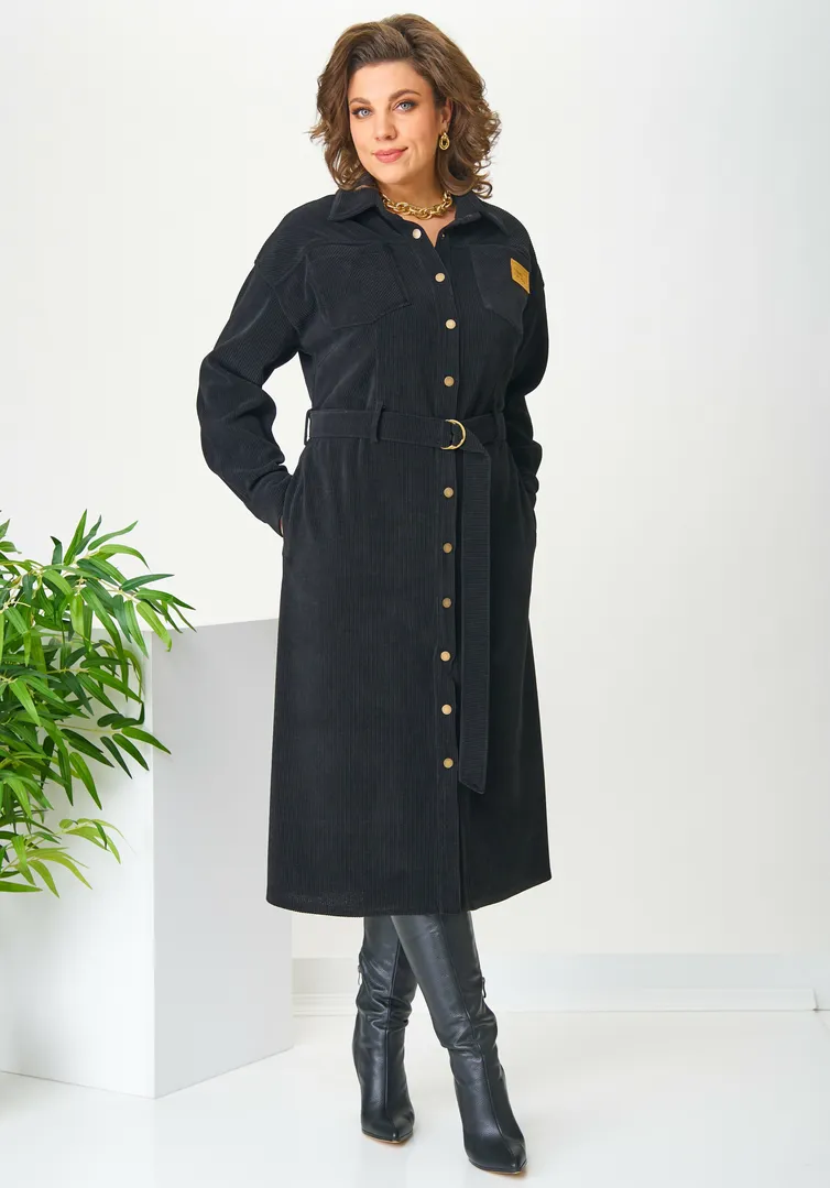 Sukienka Ava fashion #M-106 chernyj
