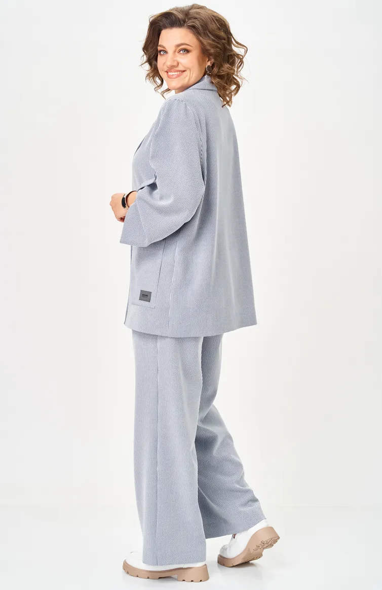 Garnitur BelElStyle #884-333/601-308 golubaya poloska