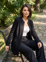 Żakiet BELANGE #3803 chernyj