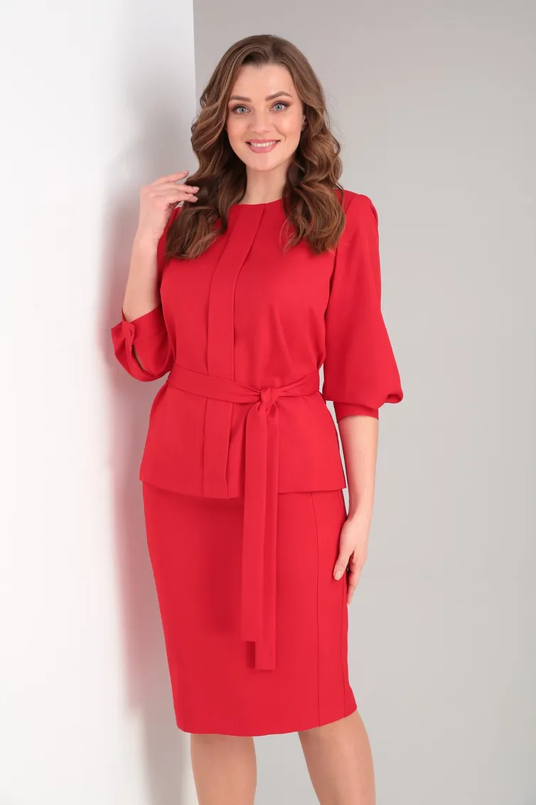 Garnitur Vilena-fashion #780 krasnyj